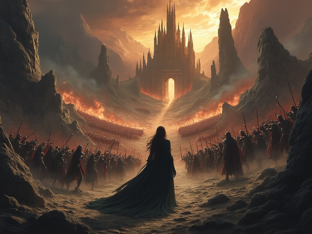 At the gates