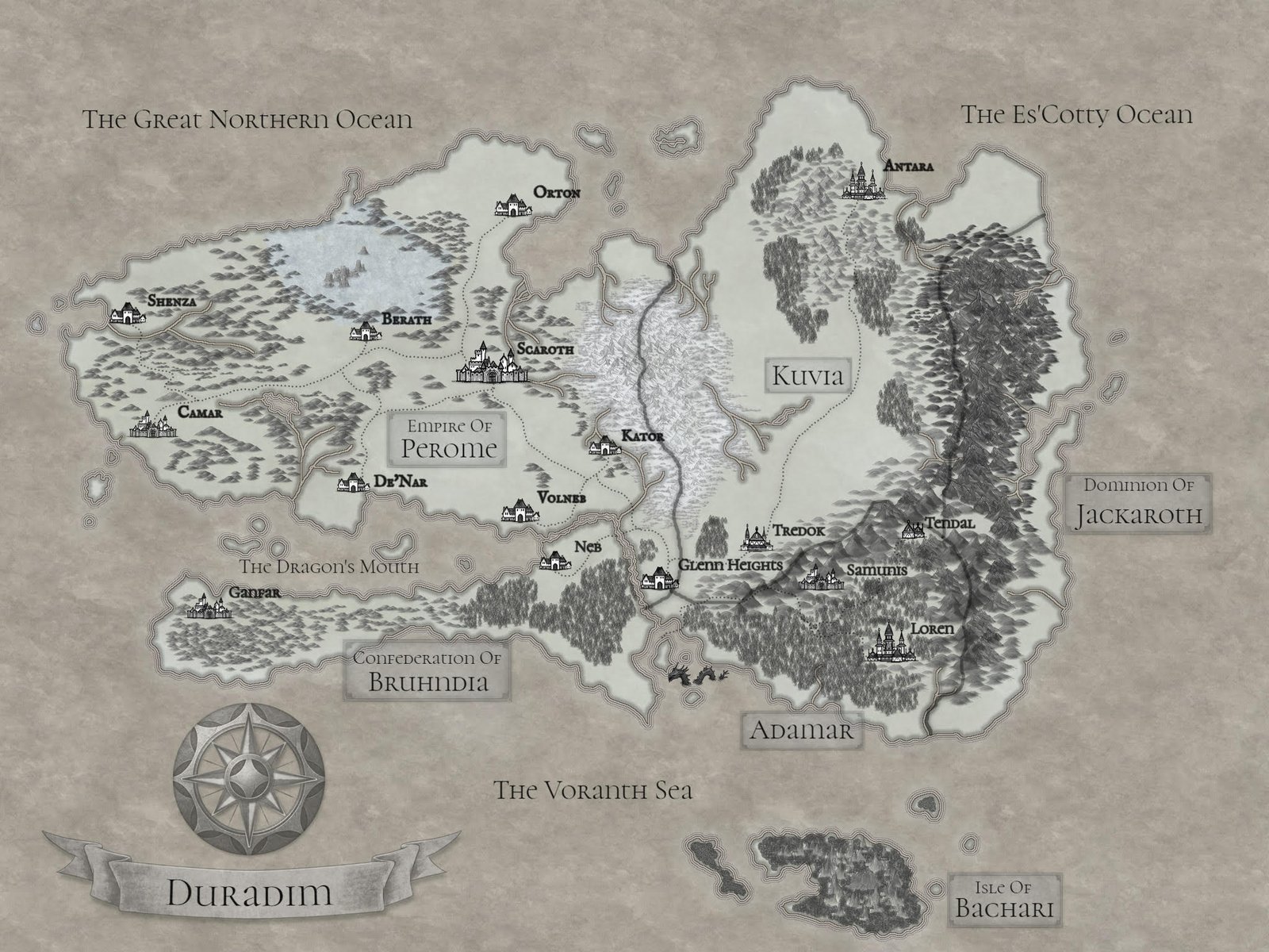 Map of Duradim